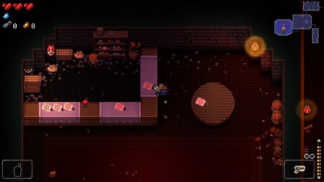 Enter the Gungeon Gameplay - PART 6 - Shop Keeper Fight + EPIC Slow Motion Flips! смотреть онлайн