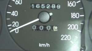 Не работает суточный пробег одометра Daewoo Lanos
