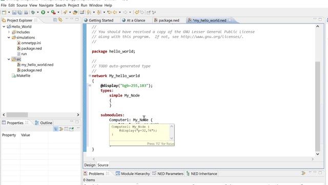 Omnet++ Quick Understanding: Theory and Simulation of the Hello World on Windows смотреть онлайн