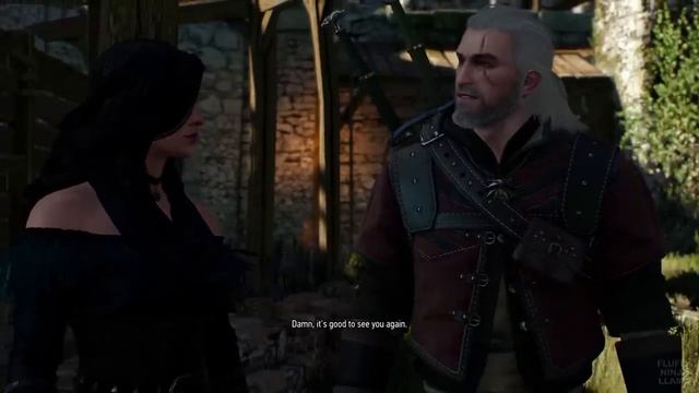 The Witcher 3: Wild Hunt - New romance scene with Triss in "Battle of Kaer Morhen" (Patch 1.10) смотреть онлайн