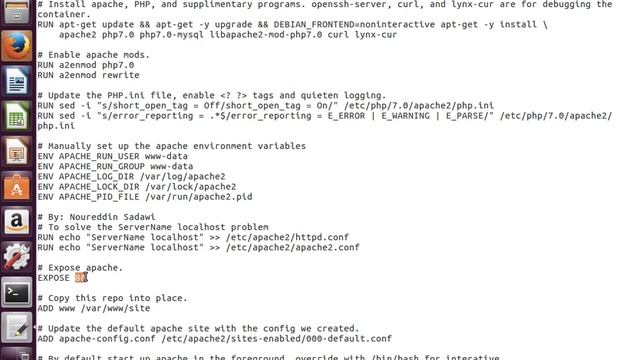 Docker Training 22/29: Apache Web Server and PHP Docker Image (Dockerfile) смотреть онлайн