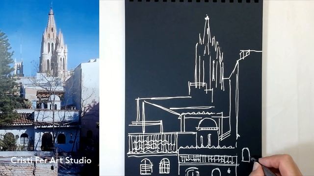 Artist Block? Just sketch 30 min a day + discover Fabriano sketchbook смотреть онлайн