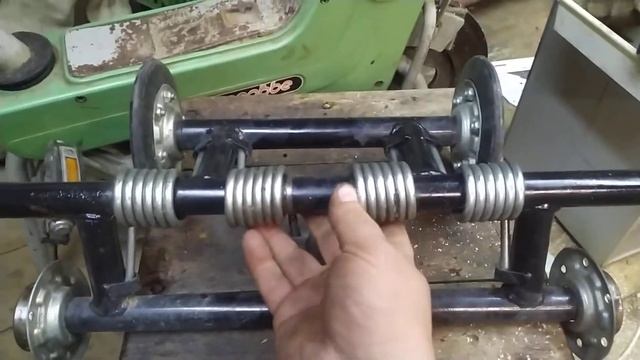 усиленная подвеска на мотособаку. смотреть онлайн