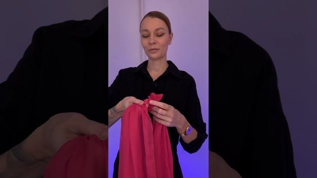 Как НЕОБЫЧНО завязать шарф на шее смотреть онлайн