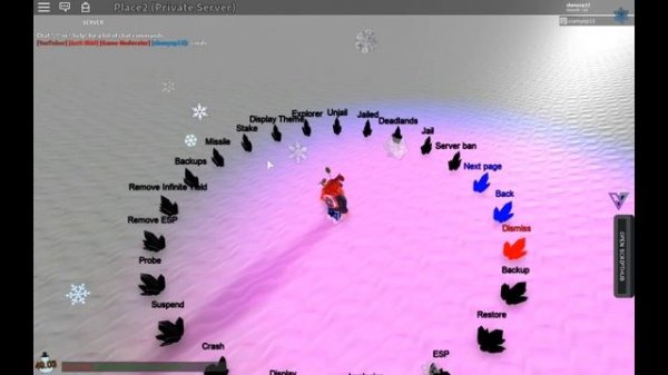 Roblox Void Script Builder Mod Commands showcase