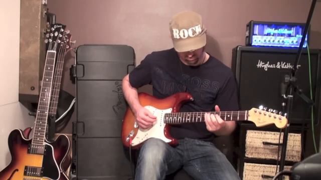 John Mayer Sound with a Fender American Standard Stratocaster смотреть онлайн