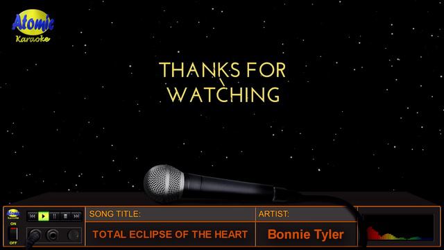 TOTAL ECLIPSE OF THE HEART - Bonnie Tyler (HD Karaoke) смотреть онлайн