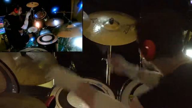 Zoom L-20R Blackmagic atem mini Drum Practice Live Streaming Test V' Squad смотреть онлайн