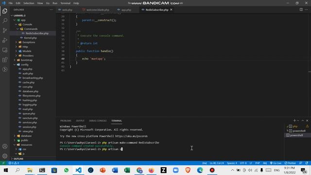 Laravel Redis Subscribe #1 смотреть онлайн