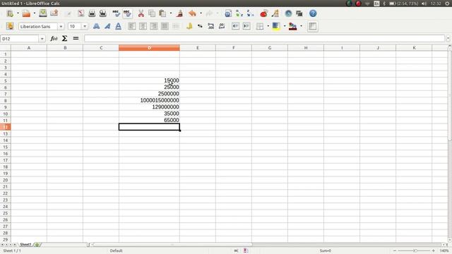 Cara mengubah format angka menjadi format mata uang rupiah di LibreOffice Calc смотреть онлайн