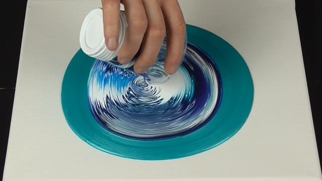 #130 Blue PEARL POUR ? The BEST RECIPE with Extreme Sheen Paint! смотреть онлайн