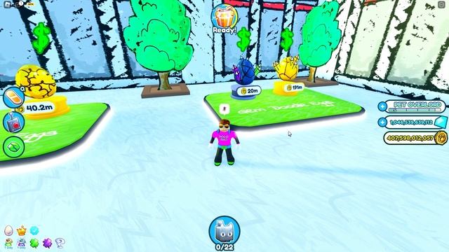 ХОТЕЛ ЗАРАБОТАТЬ ТРИЛЛИОНЫ ГЕМОВ, НО... В PET SIMULATOR X В РОБЛОКС! ROBLOX смотреть онлайн
