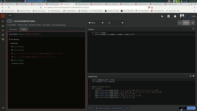 Lario And Muigi Pipe Problem [CodingKata] DAY153 смотреть онлайн