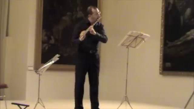 Telemann Fantasia n. 2 for flute alone смотреть онлайн