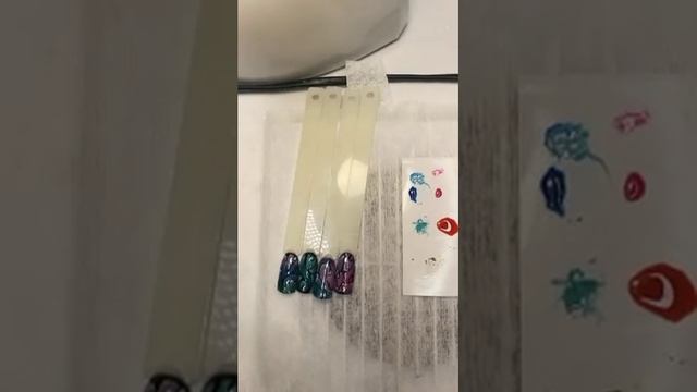 Дизайны с гель-лаками Акварель смотреть онлайн