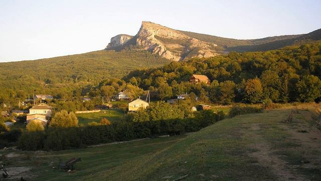 Крым  Бельбекская долина с Поляна.  путешествие.