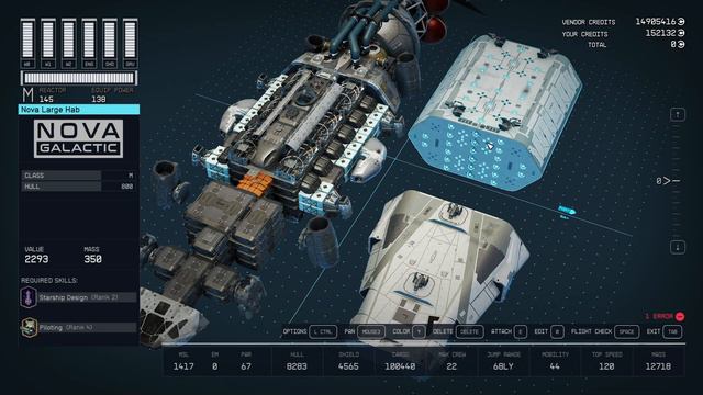 Starfield Mod: TN's Class M Ship Building (Part 1) смотреть онлайн