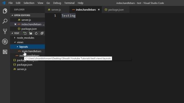Full Stack App with Handlebars with Express | NodeJS Tutorial - Hindi / Urdu Tutorial смотреть онлайн
