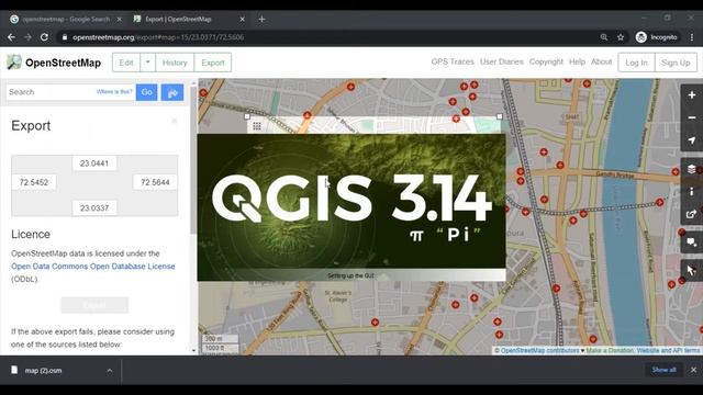 How to Download City Street Map from OpenStreetMap? Importing Vector Map in QGIS смотреть онлайн