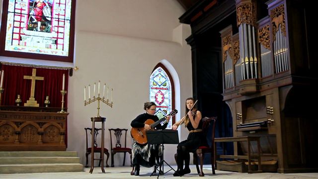 J. S. Bach - Jesu, Joy Of Man's Desiring (Violin Guitar Duo) смотреть онлайн