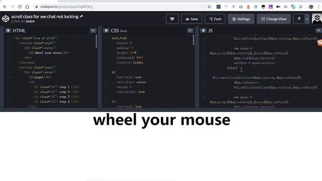 javascript: jq.scrollClass смотреть онлайн