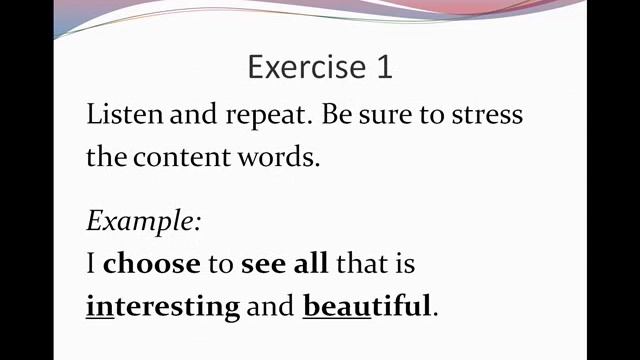 STRESS PATTERNS (1/3) - English Pronunciation смотреть онлайн