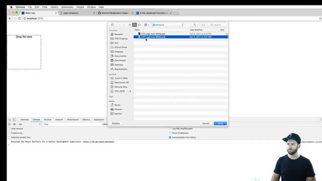 #25 Try REACTJS Tutorial - Dropzone 2019 смотреть онлайн