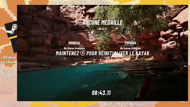 Démos - Mount Wingsuit 2 - Kayak VR: Mirage - subROV - Down Fast VR | Steam Next Fest Juin 2022 смотреть онлайн