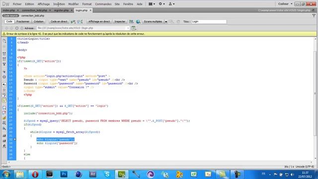 [TUTO] Le PHP, Apprendre a créer son site #4 -- Le MYSQL (requètes) смотреть онлайн