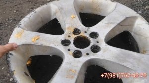 Порошковая покраска дисков. Весь цикл.