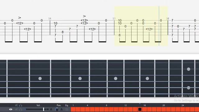 Guitar Tab - Sabbath (Saya No Uta) OST Fingerstyle Tutorial Sheet Lesson #Anp