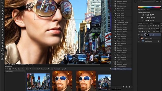 Video 06 Masking & Layers Photoshop CS6 & CC tutorials A to Z training courses смотреть онлайн