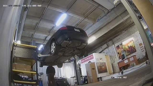 Установка защиты на Audi A4 2006 год. MOTODOR, арт. 00131 смотреть онлайн