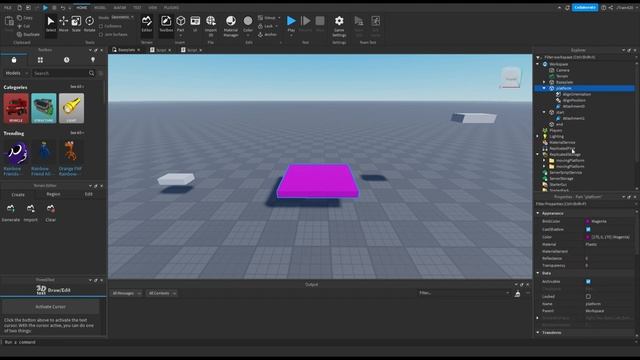 (EASY AF 2023) How to make player move with platform Roblox Studio Tutorial смотреть онлайн