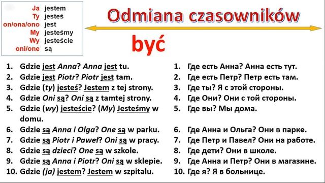 Krok po kroku A1 Урок 2, часть 4 Польский язык Język polski смотреть онлайн