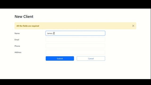List of Clients - PHP MySQL смотреть онлайн