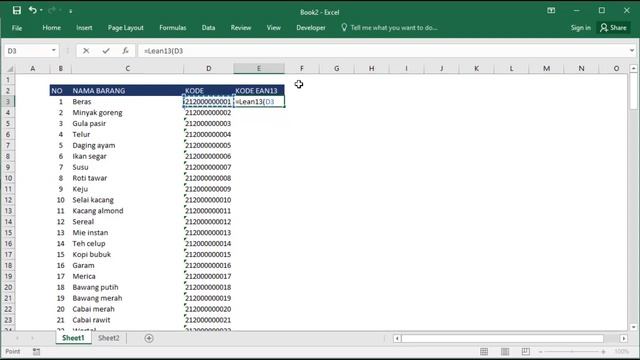 Cara Buat Barcode dengan Font EAN-13 agar Bisa Dibaca Mesin Scanner dan QR смотреть онлайн