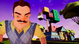 ШОУ ПРИВЕТ СОСЕД!ВАСИЛИЧ УЛЕТЕЛ В НЕБО!ИГРА HELLO NEIGHBOR MOD KIT ПРОХОЖДЕНИЕ МОДА ALHA5 REMAKE!