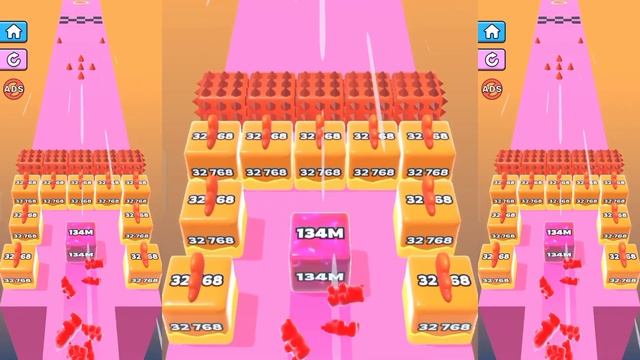 all time is playing up for jelly cubes make high score | jelly run 2048 | смотреть онлайн