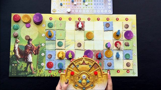 Летсплей соло-режима игры «Тиуанако» (Tiwanaku) смотреть онлайн