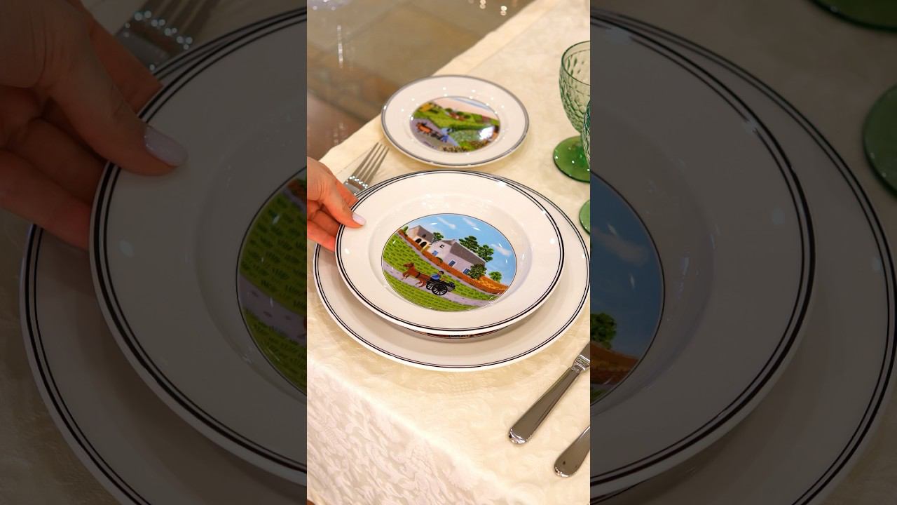 Вдохновляйтесь идеей сервировки стола коллекцией Design Naif #посуда смотреть онлайн