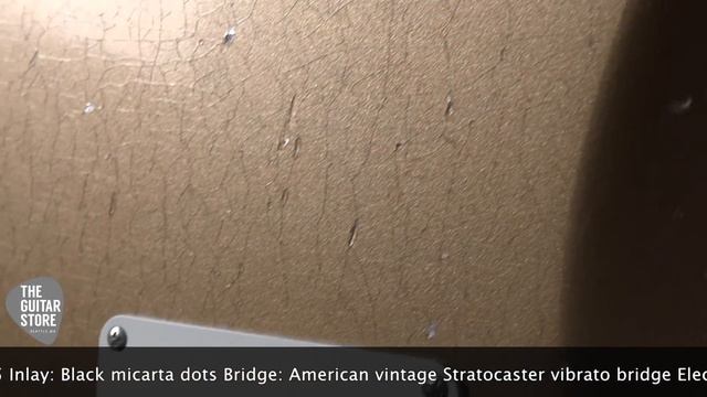FENDER MASTERBUILT LIMITED 1969 JOURNEYMAN RELIC STRATOCASTER FIREMIST GOLD смотреть онлайн