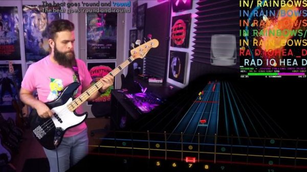 Radiohead - Jigsaw Falling Into Place | BASS Tabs & Cover (Rocksmith)