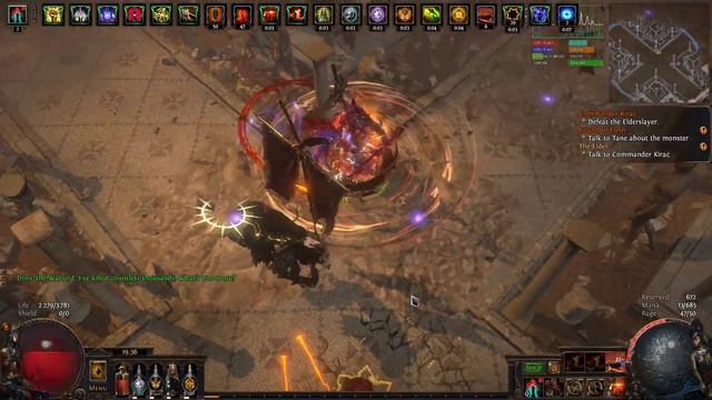 Path of Exile 3.19 Cyclone Shockwave Slayer Drox смотреть онлайн