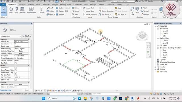 Importing DWG files into Revit | Draw Elements From CAD to Revit | AutoCAD House Plan to Revit 3D смотреть онлайн