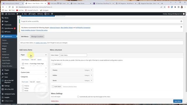 How to Make News Website in WordPress | news website kaise banaye | WordPress Tutorial in Hindi смотреть онлайн