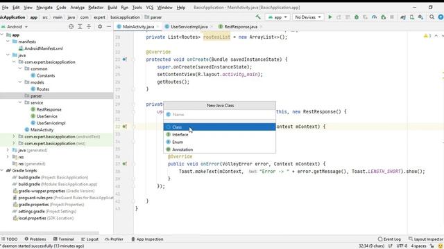 Android Studio Tutorial Parse API Part 2 смотреть онлайн