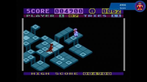 Flip and Flop (Atari 8-Bit) - Antstream Arcade - Challenge: "Animal Antics" - 9.595 Points