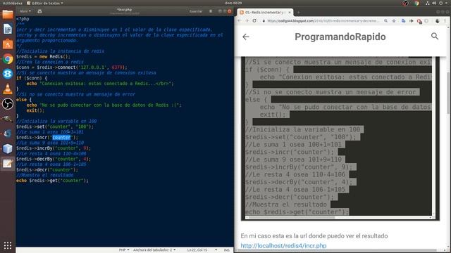 05.-Redis incrementar y decremenetar el valor de una key ? смотреть онлайн