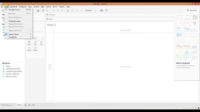 Уроки Tableau. Знакомство с системой Tableau смотреть онлайн